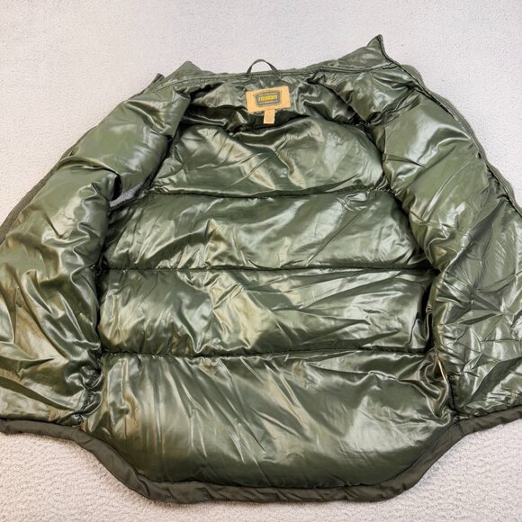 Puffer Vest Jacket Sleeveless Shirt Foundry Supply Company Large Tall Gorpcore - Picture 4 of 7